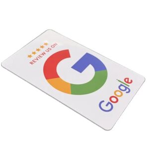 google review tap card