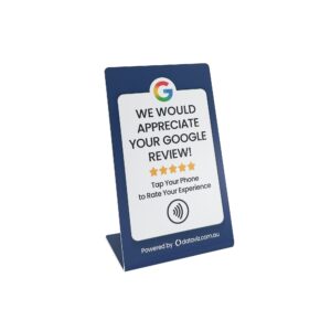 nfc google review stand